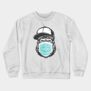 head gorilla Crewneck Sweatshirt